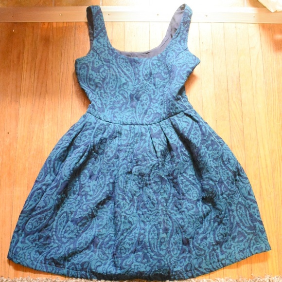 Modcloth Jack by BB Dakota Blueberry Pie Dress - Picture 3 of 4